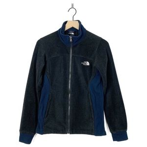 The North Face Fleece Zip Up Jacket Two Tone Small